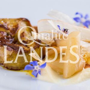 Recette de Foie gras de Canard Fermier des Landes, salsifis