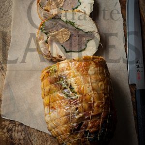 7E621 Rôti de poulet farci au foie gras