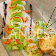 Tartare de St Jacques et Kiwi de l'Adour