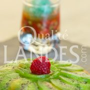 Tarte sablée aux Kiwi de l'Adour
