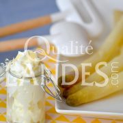 Recette d'Asperges des Sables des Landes IGP et chantilly au parmesan