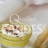 Recette d'Asperge des Sables des Landes IGP et sauce à la noisette torréfiée