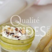 Recette d'Asperge des Sables des Landes IGP et sauce à la noisette torréfiée