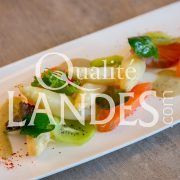 Recette d'Asperge des Sables des Landes IGP, saumon fumé