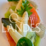 Recette d'Asperge des Sables des Landes IGP, saumon fumé