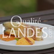 Recette d'Asperges des Sables des Landes IGP roulées au lard paysan