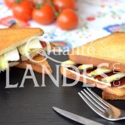 Recette de Croque Asperge des Sables des Landes IGP