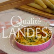Recette de Flan d'Asperges des Sables des Landes IGP et gorgonzola
