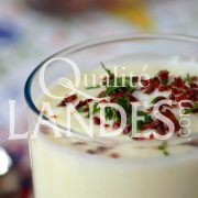 Recette de Gaspacho d'Asperge des Sables des Landes IGP au magret séché