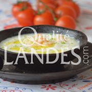 Recette de Gaspacho d'Asperge des Sables des Landes IGP, crevettes et citron vert