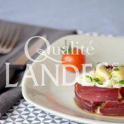 Recette de Salade d'Asperge des Sables des Landes IGP et magret fumé