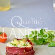 Recette de Salade d'Asperge des Sables des Landes IGP et magret fumé