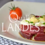 Recette de Salade d'Asperge des Sables des Landes IGP et magret fumé