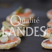 Recette de Tapas d'Asperge des Sables des Landes IGP et saumon