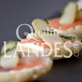 Recette de Tapas d'Asperge des Sables des Landes IGP et saumon