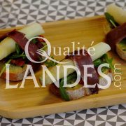 Recette de Tapas aux Asperges des Sables des Landes IGP et magret séché