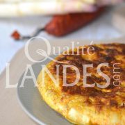Recette de Tortilla d'Asperge des Sables des Landes IGP
