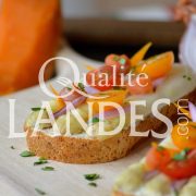 Recette de Tartine d'Asperge des Sables des Landes IGP au saumon