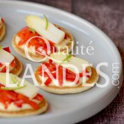 Recette de Tapas d'Asperge des Sables des Landes IGP et houmous