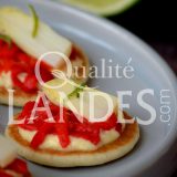 Recette de Tapas d'Asperge des Sables des Landes IGP et houmous