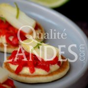 Recette de Tapas d'Asperge des Sables des Landes IGP et houmous