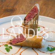 Recette de Croustillant de Boeuf de Chalosse en tapenade de truffe