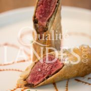 Recette de Croustillant de Boeuf de Chalosse en tapenade de truffe