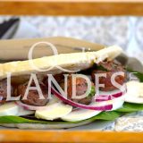 Recette de Pita de Boeuf de Chalosse aux jeunes pousses d'épinard