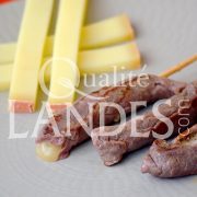 Recette de Yakitori au Boeuf de Chalosse et fromage