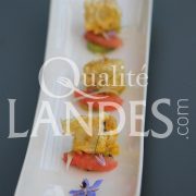 Recette de Foies gras de Canard Fermier des Landes en tempura