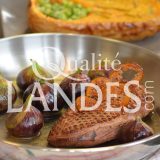Recette de Magret de Canard Fermier des Landes et figues fraîches à la poêle, butternut fondant au four