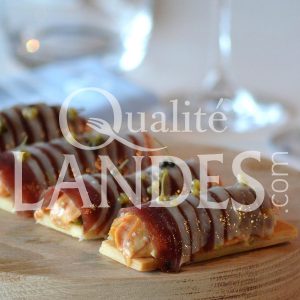 Recette de Mini tartelettes au magret séché et foie gras de Canard Fermier des Landes