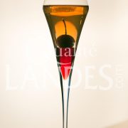 Recette Cocktail Floc de Gascogne, pomme et hibiscus