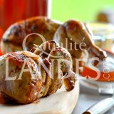Recette de Cailles Fermières des Landes au foie gras de Canard Fermier des Landes et à l'Armagnac