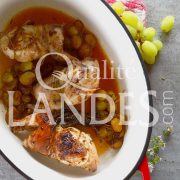 Recette de Cailles Fermières des Landes aux raisins