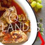 Recette de Cailles Fermières des Landes aux raisins