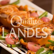 Recette de Filets de Cailles Fermières des Landes servis rosés