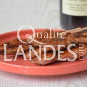 Recette de Minis brochettes de filets de Cailles Fermières des Landes au Floc de Gascogne