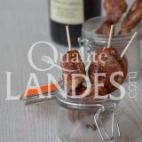 Recette de Minis brochettes de filets de Cailles Fermières des Landes au Floc de Gascogne