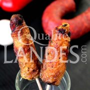 Recette de Petites brochettes de Poulet Fermier des Landes comme un nem