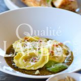 Recette de Raviolis de Poulet Fermier des Landes et pesto maison
