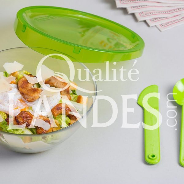 Recette de Salade césar au Poulet Fermier des Landes Recette de Salade césar au Poulet Fermier des Landes