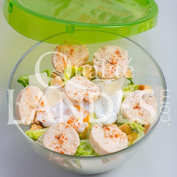 Recette de Salade césar au Poulet Fermier des Landes Recette de Salade césar au Poulet Fermier des Landes