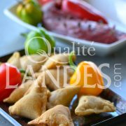 Recette de Samoussas de Boeuf de Chalosse et fromage
