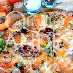 7B425-Pizza au magret de canard fermier des Landes fumé ©Qualité Landes (1)