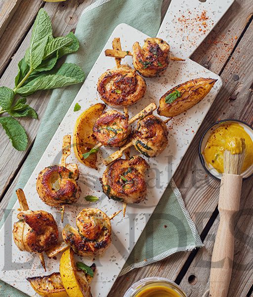 7E601 Brochette Poulet Moutarde 7E601 Brochette Poulet Moutarde
